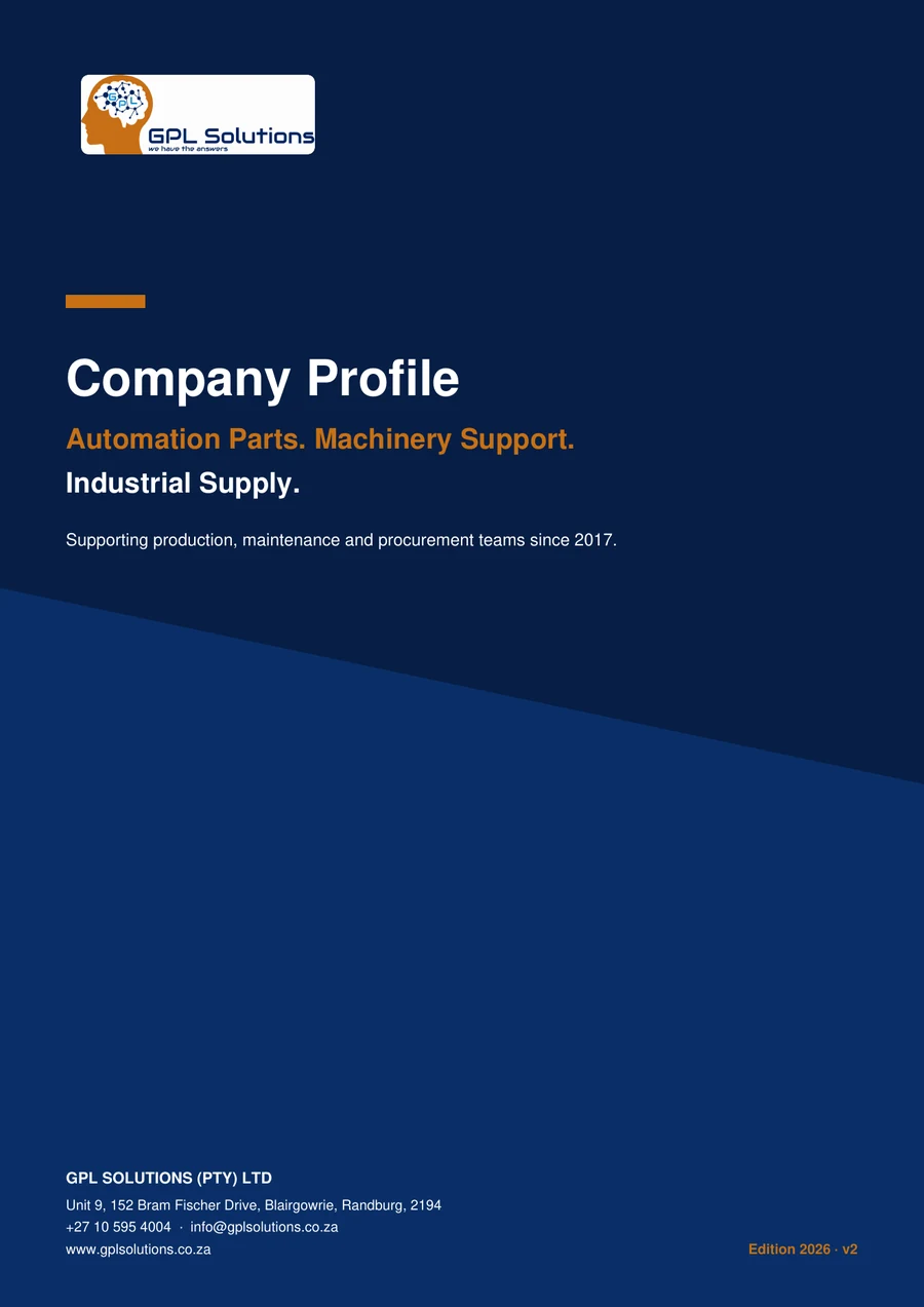 GPL Solutions 2026 company profile cover